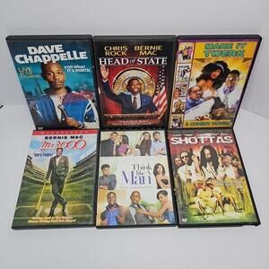 Lot of 6  DVDs Movies  and TV Shows